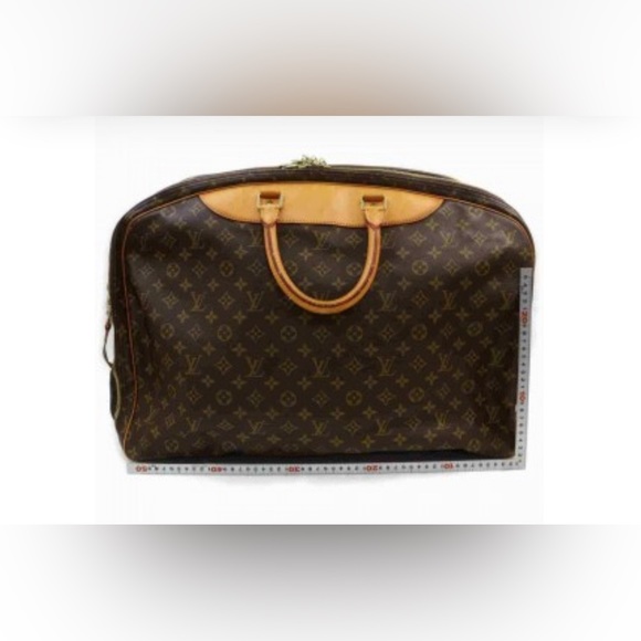 Louis Vuitton Monogram Alize 24 Heures Travel Bag w Detachable Non Brand Strap - Picture 4 of 13
